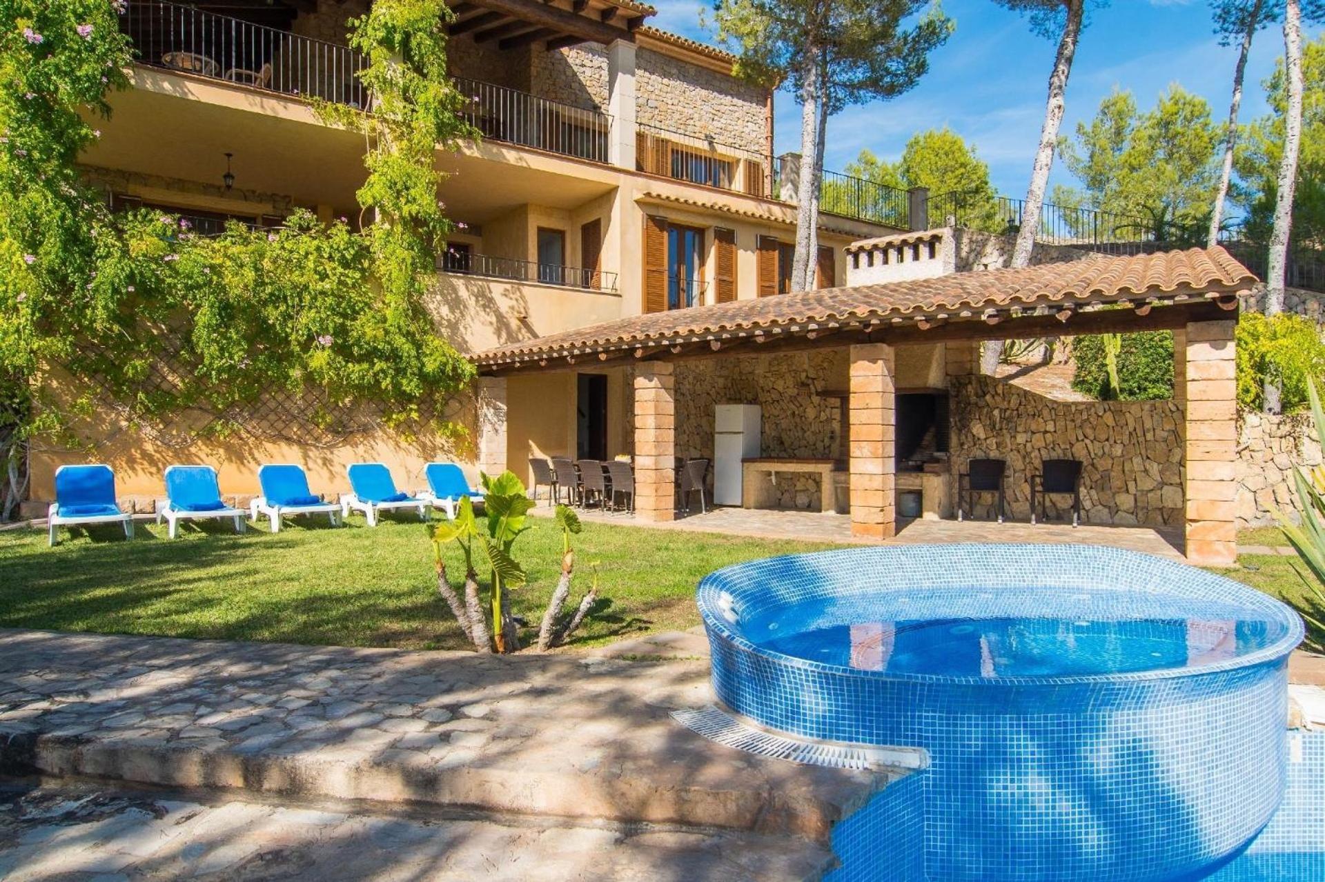 Ferienhaus Fuer 12 Personen Ca 400 M In Son Macia, Balearen Mallorca Eksteriør bilde