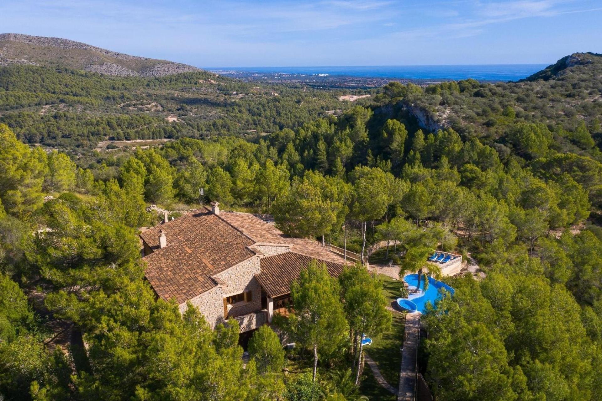 Ferienhaus Fuer 12 Personen Ca 400 M In Son Macia, Balearen Mallorca Eksteriør bilde